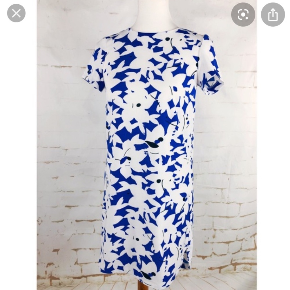 HM shift floral dress